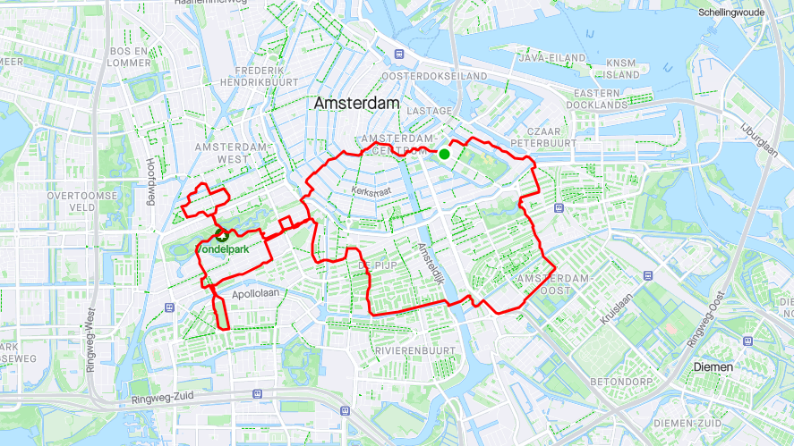 Eesti kaart Amsterdamis 2024